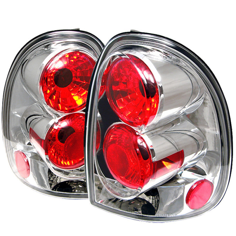 Spyder Dodge Caravan/Grand Caravan 96-00Euro Style Tail Lights Chrome ALT-YD-DC96-C 5002242