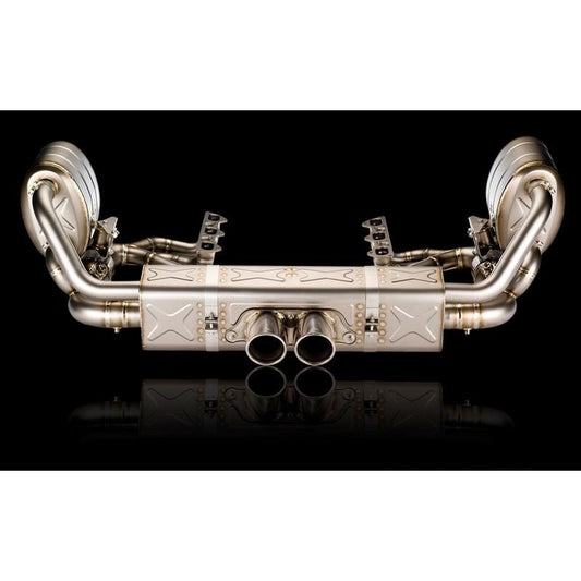 FR SPORT Akrapovic 09-12 Porsche 911 GT3/RS 3.8 Evolution Line w/ Header (Titanium) - Req...