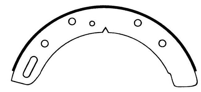 Porterfield Brake Shoes for 1967 TRIUMPH TR 4A