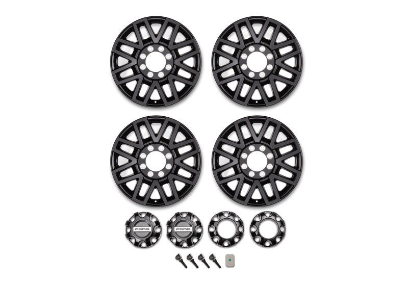 FR SPORT Ford Racing 05-20 F-Super Duty 20in x 8in Wheel Package with TPMS Kit - Black...
