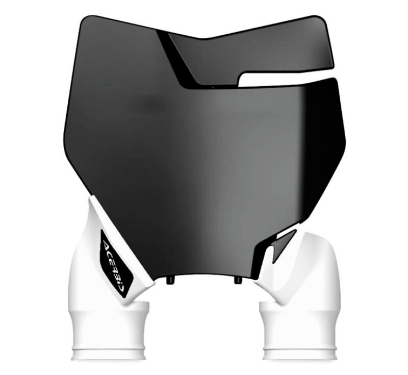 Acerbis Frnt Plt Raptr Ktm Blk/Wht 2527421007