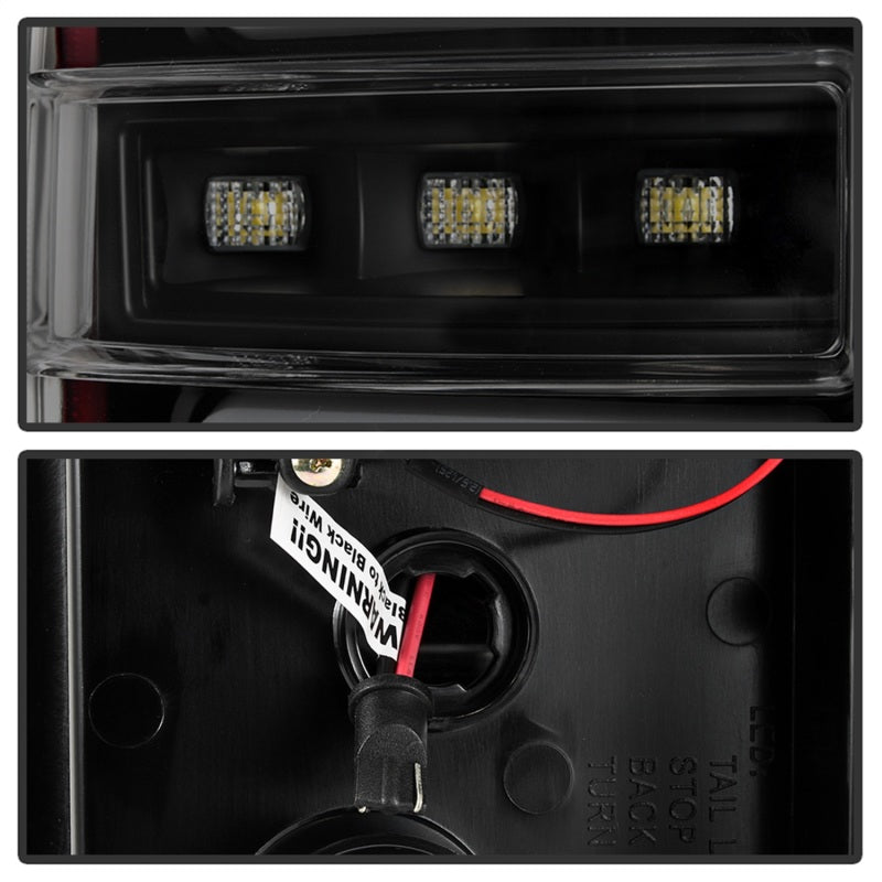 FR SPORT Spyder 16-17 Toyota Tacoma LED Tail Lights - Black Smoke (ALT-YD-TT16-LED-BSM) 5085740 -...