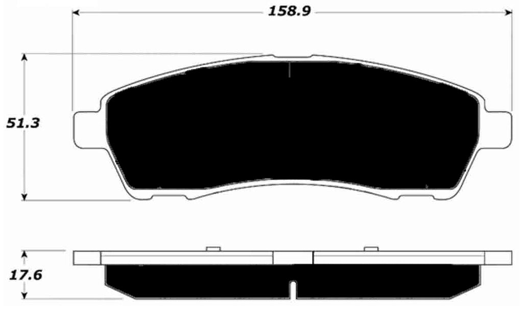 Porterfield Brake Pads for 2004 FORD EXCURSION