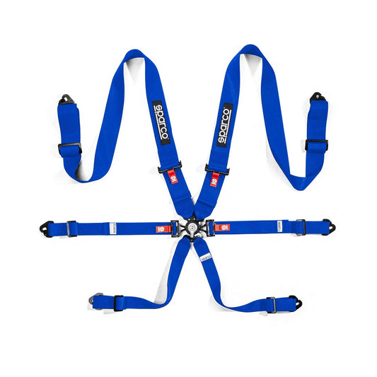 Sparco Comp H-3 Steel Racing Harness - FIA 8853-2016