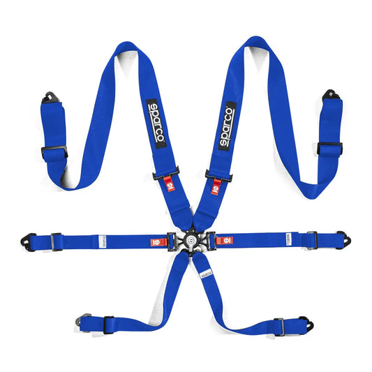 Sparco Comp H-3 Aluminum Racing Harness - FIA 8853-2016