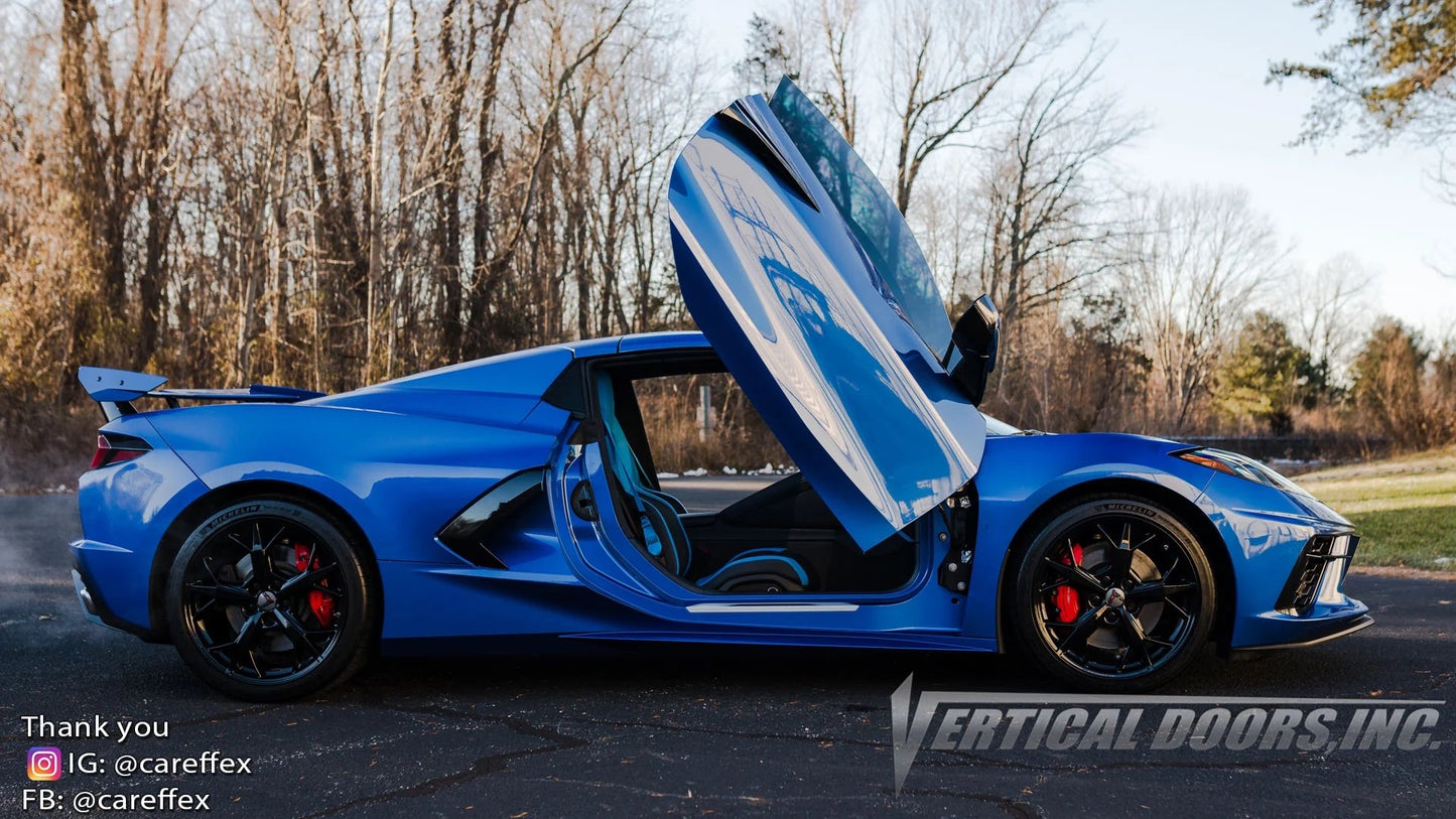 Vertical Doors | C8 Stingray 2020-Present  Chevy Corvette Lambo Door Conversion Kit