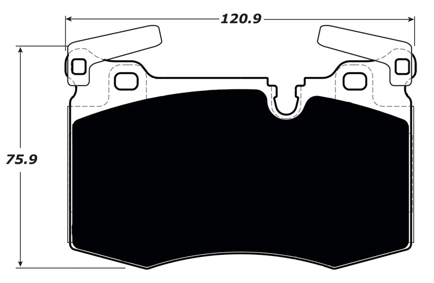Porterfield Brake Pads for 2009 MINI Cooper w/JCW 316mm FD