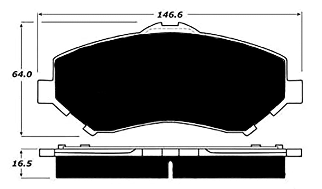 Porterfield Brake Pads for 2009 JEEP WRANGLER