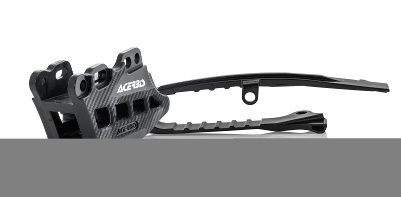Acerbis 18+ Suzuki RMZ250/ RMZ450 Chain Guide/Slider Kit 2.0 - Black 2686630001