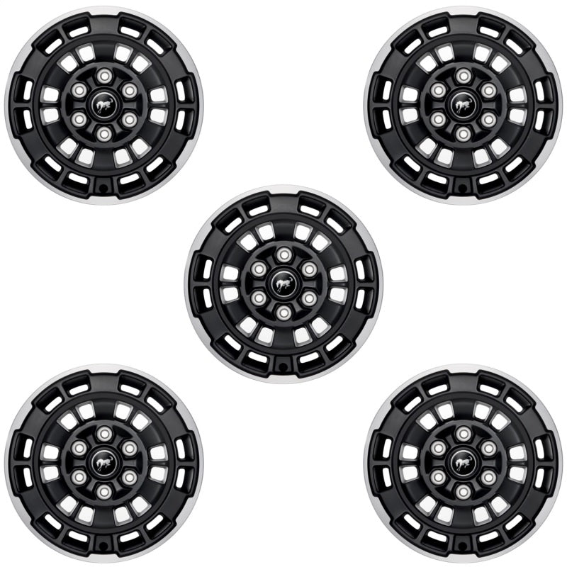 Ford Racing 21-24 Bronco 17in x 8.5in Machined Face Wheel Kit M-1007K-P1785MBM