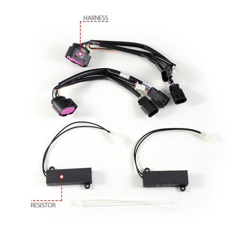 FR SPORT ANZO 09-18 Dodge Ram 1500/2500/3500 Full LED Proj Headlights w/Switchback Light Bar -...