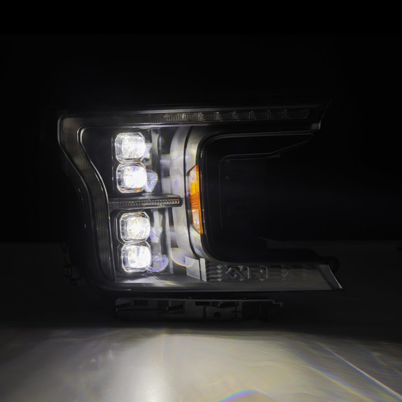 FR SPORT AlphaRex 18-20 Ford F-150 NOVA LED Proj Headlight  Blk (14th Gen G2 Style) 880248...