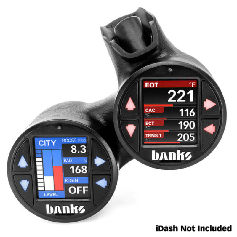 Banks Power 11-16 Ford Super Duty iDash Stealth Dual Guage Pod Mount 63375