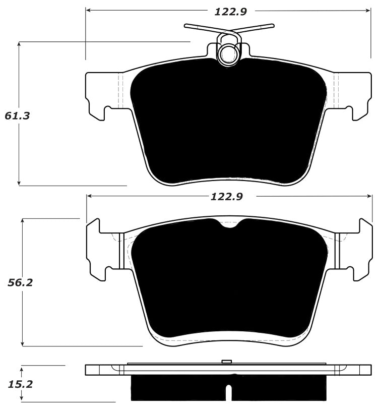 Porterfield Brake Pads for 2016 AUDI A3/A3 Quattro