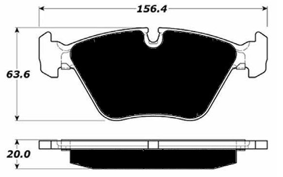 Porterfield Brake Pads for 2007 BMW X3