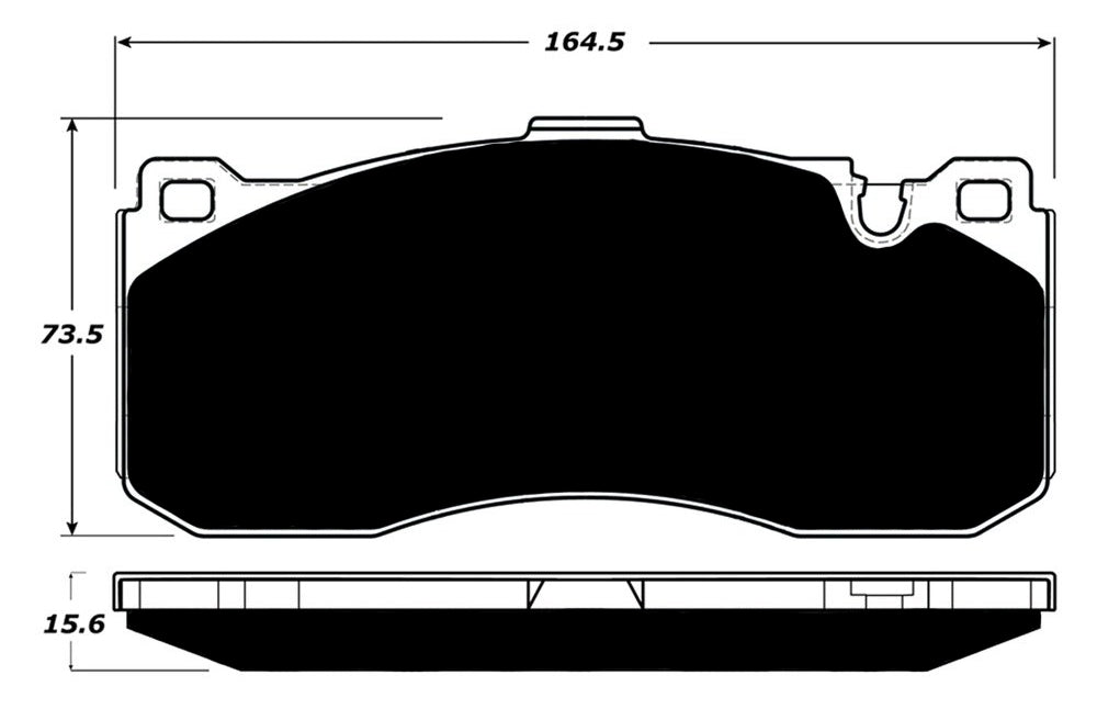 Porterfield Brake Pads for 2014 BMW 135i