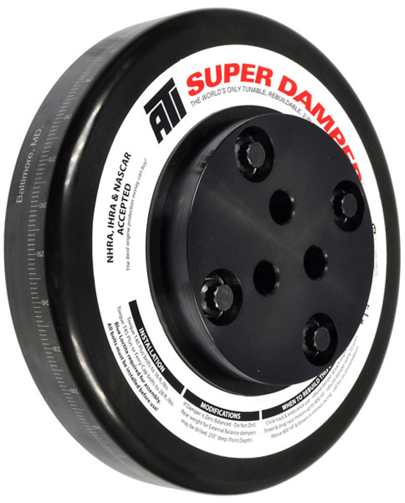 FR SPORT ATI Damper - 8.074in - Steel - International 640 Diesel Tractor - 3 Ring - Diesel ATI917361