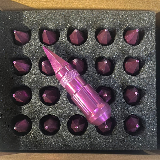 Speedzone Performance LLC NNR steel lugs w/spikes 12x1.5 purple V3

NNR-LN-SDS1215PRV3