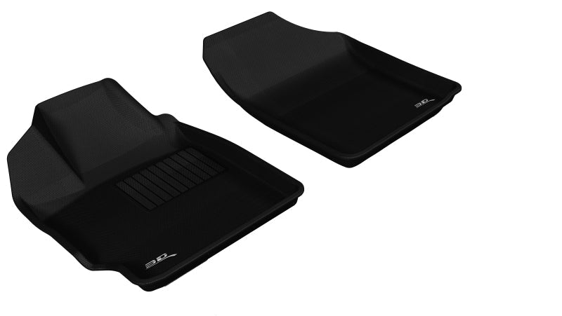 FR SPORT 3D MAXpider 2007-2011 Toyota/Scion Yaris/XD Kagu 1st Row Floormat - Black L1TY02411509