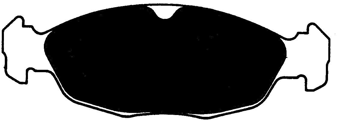Porterfield Brake Pads for 1997 JAGUAR XK 8