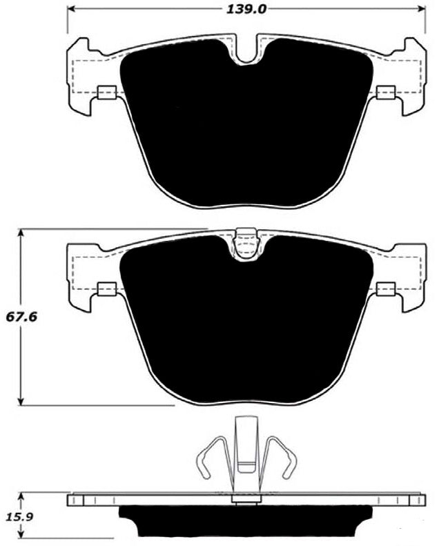 Porterfield Brake Pads for 2013 BMW 535i GT