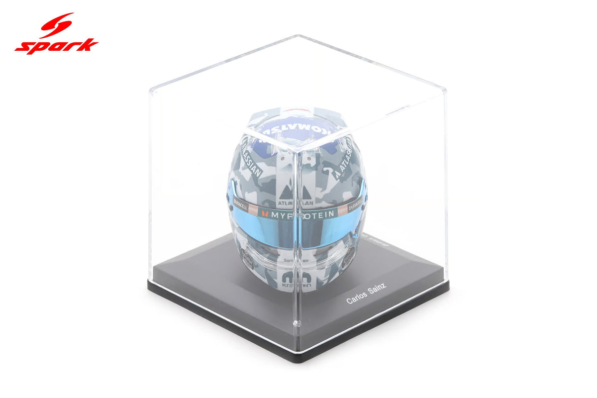 STM Diecast Spark-Model Williams Racing F1 Team Carlos Sainz Helmet British GP 2025 1:5 - View 9