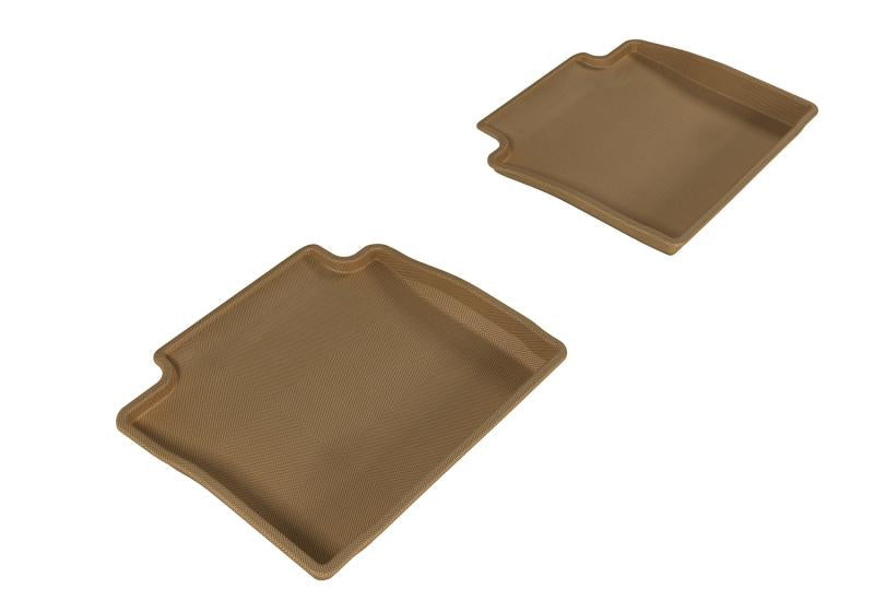 3D MAXpider 2014-2020 Chevrolet Impala Kagu 2nd Row Floormats - Tan L1CH04221502
