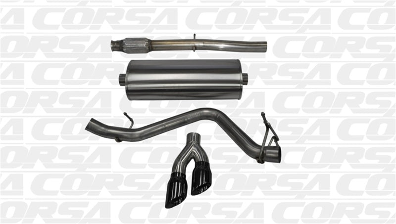 FR SPORT Corsa Performance 14 GMC Sierra/Chevy Silv 1500 Crew Cab/Std. Bed 5.3L V8 Black Sport