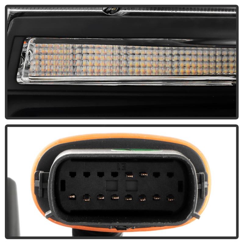 SPYDER 14-21 Jeep Grand Cherokee (HID Model Only) Projector Headlights - Black 5088956