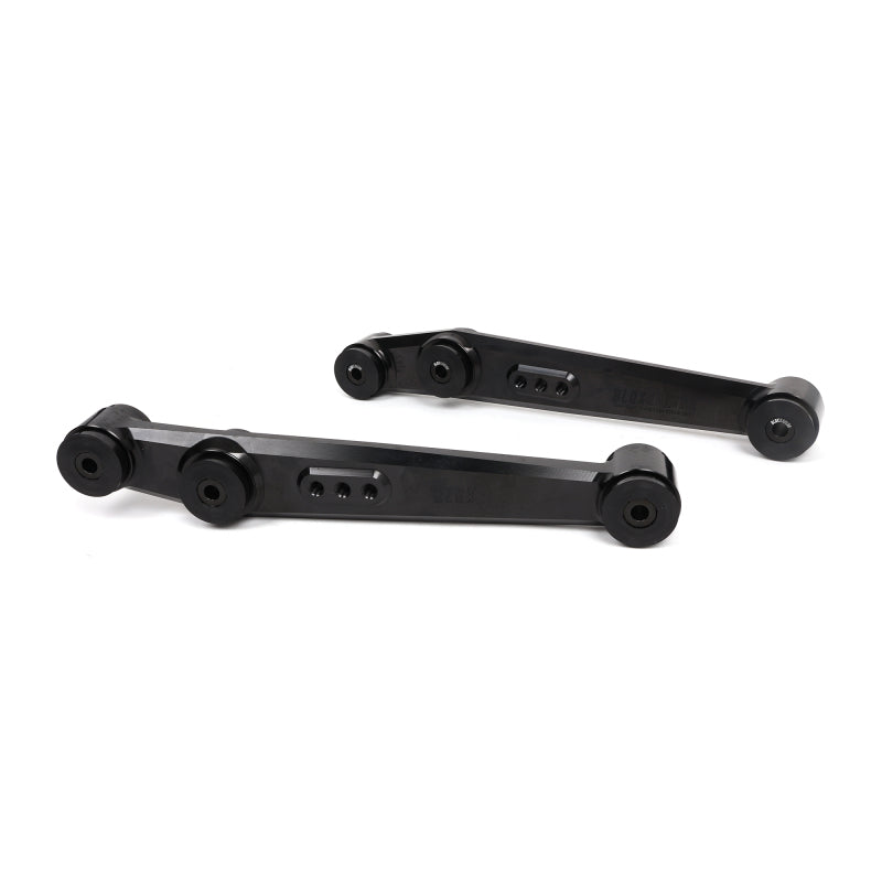 BLOX Racing 90-01 Integra, 89-95 Civic, CRX, Del Sol V2 Billet Rear LCA Poly Bushings - Black BXSS-21203-BK-V2
