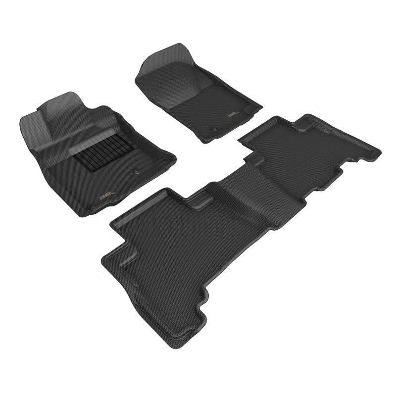 3D MAXpider 14-24 Toyota 4Runner 5-Seat Kagu Black R1 R2 L1TY28501509