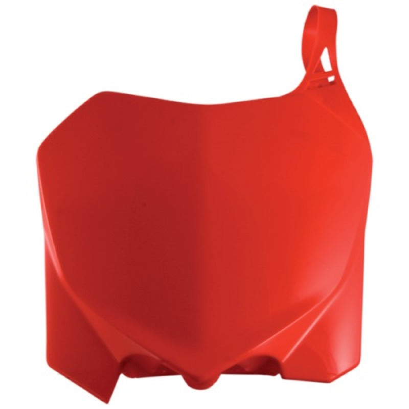Acerbis 09-13 Honda CRF250R/ CRF450R Front Number Plate - 00 CR Red 2141850227