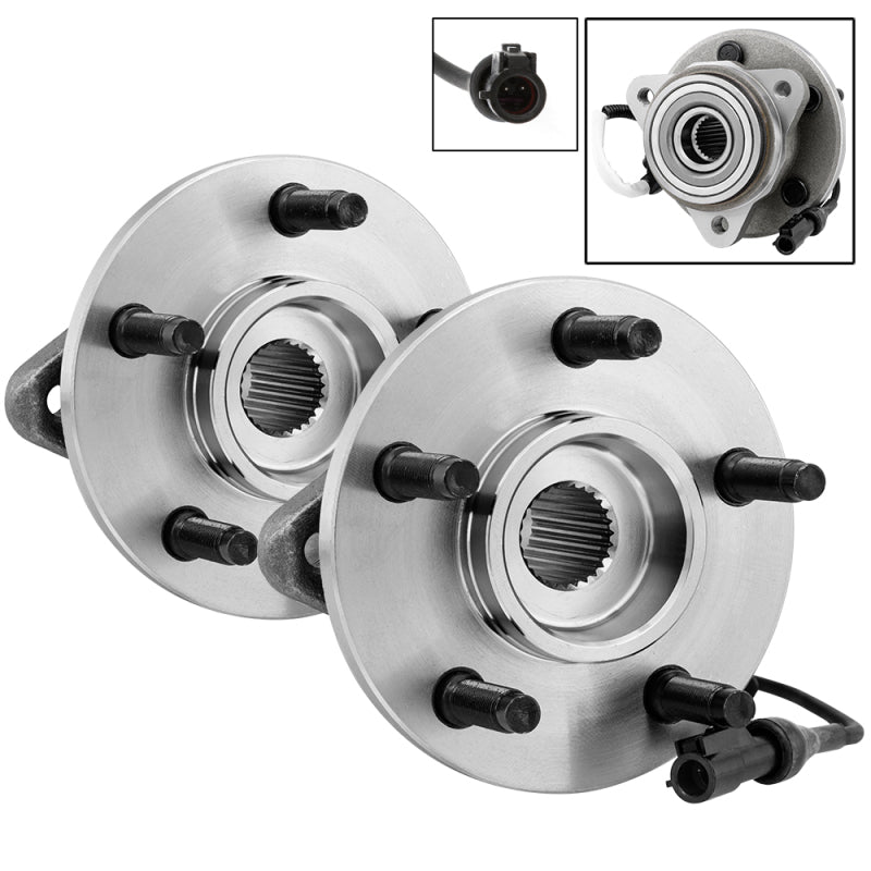 FR SPORT SPYDER xTune Wheel Bearing and Hub 4WD ABS Ford Explorer 95-01 - Front Left and Right...