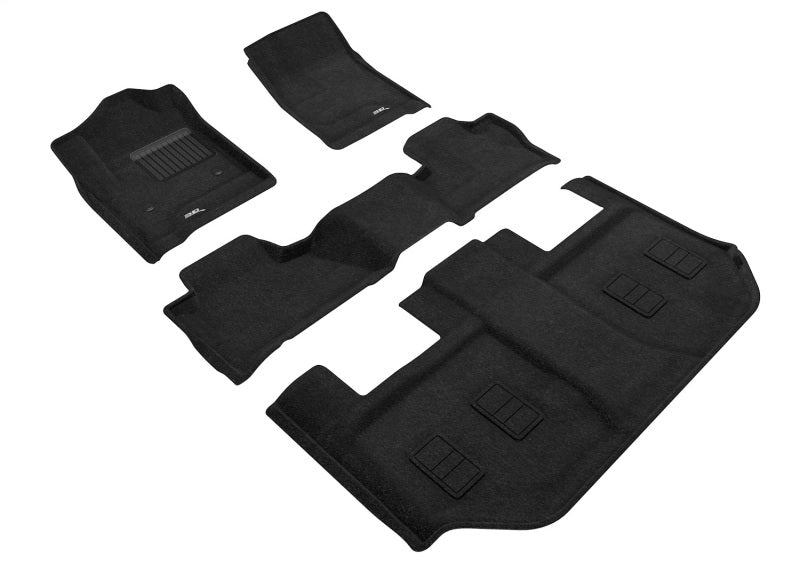 3D MAXpider 15-20 Chevrolet Suburban With Bucket 2Nd Row Elegant Black R1 R2 R3 L1CH05804709