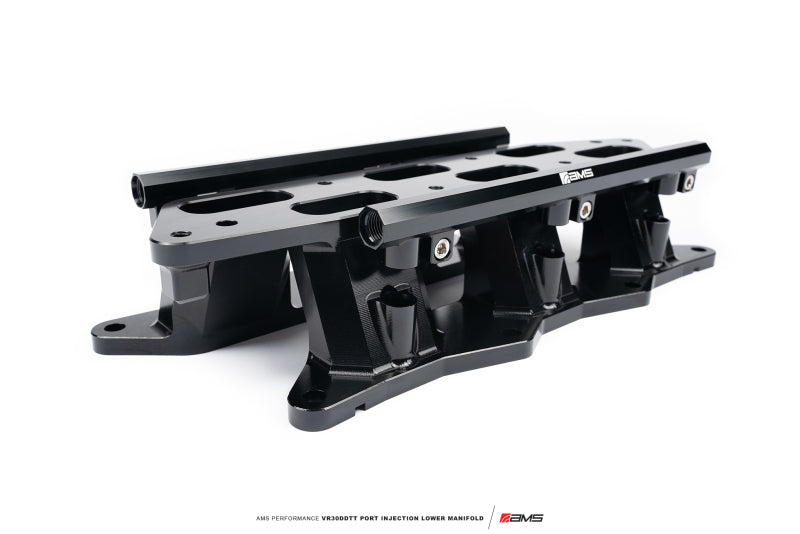 AMS Performance Infiniti Q50/Q60 Port Injection Lower Manifold - Black ALP.28.08.0002-1