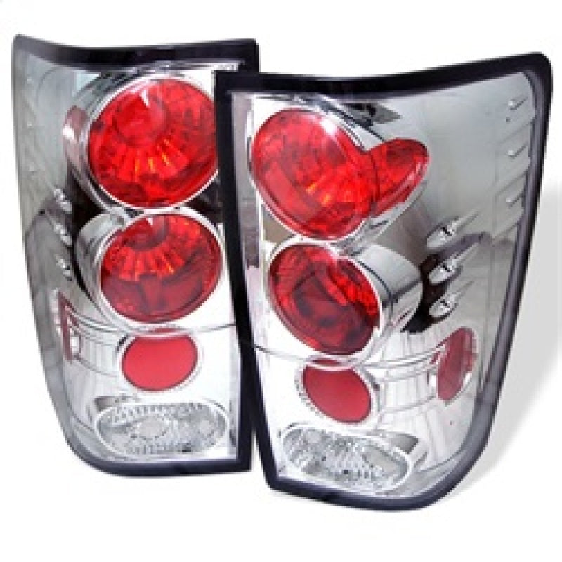 FR SPORT Spyder Nissan Titan 04-14 Euro Style Tail Lights Chrome ALT-YD-NTI04-C 5007032 - View 2