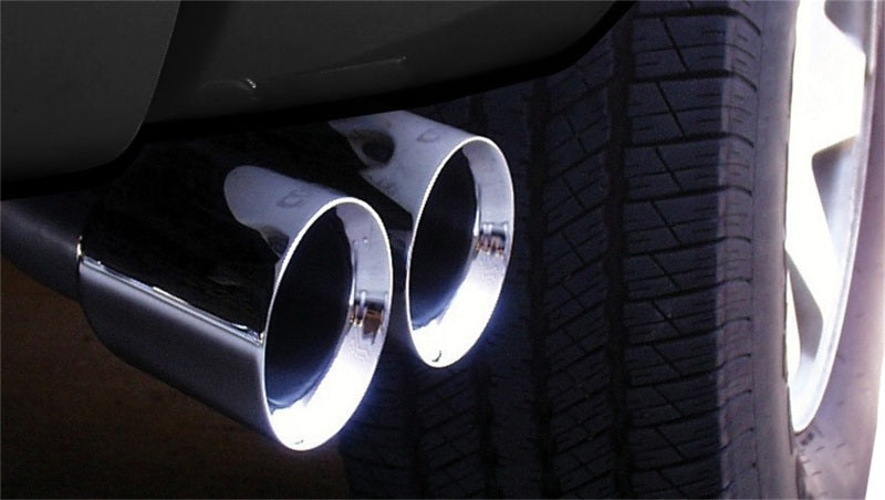 Corsa Performance 02-06 Cadillac Escalade 6.0L V8 Polished Sport Cat-Back Exhaust