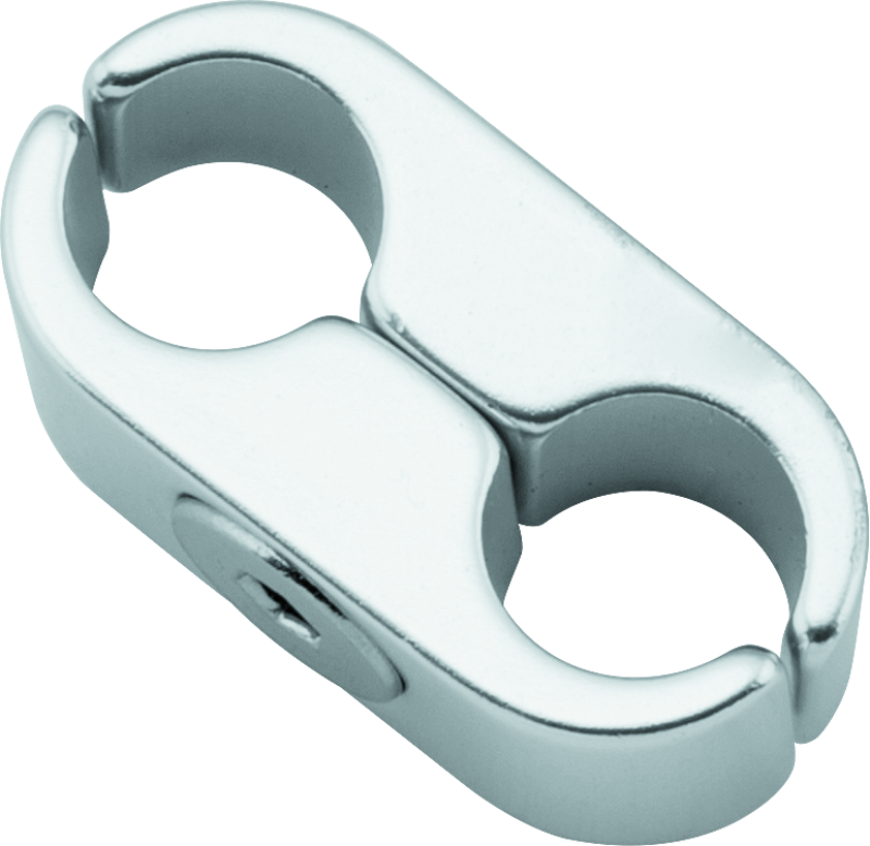 BikeMaster 2 Lines Cable Clamp - Silver 152467