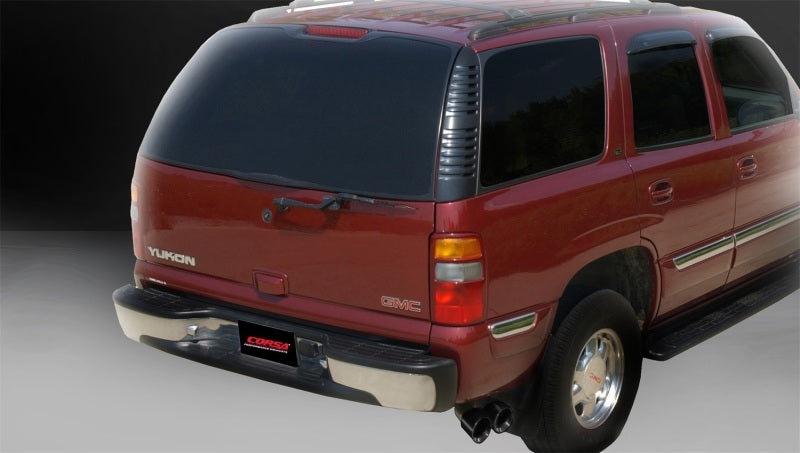 FR SPORT Corsa 02-06 Chevrolet Tahoe 5.3L V8 3in Cat-Back Single Side w Twin 4in Black Pro-Series...