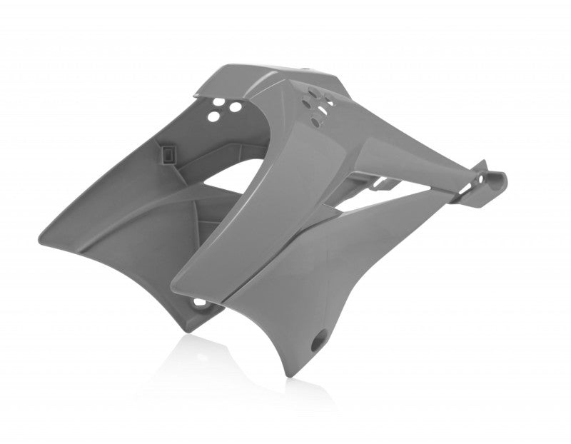 Acerbis 10+ Kawasaki KLX110/110L Radiator Shroud - Gray 2780560011