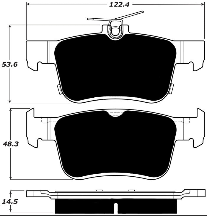 Porterfield Brake Pads for 2018 HONDA CIVIC Sedan LX
