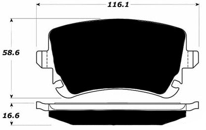 Porterfield Brake Pads for 2008 AUDI S6