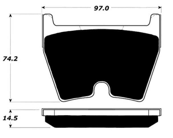 Porterfield Brake Pads for 2007 AUDI RS4