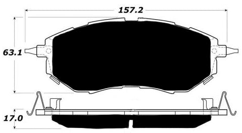 Porterfield Brake Pads for 2010 SUBARU TRIBECA