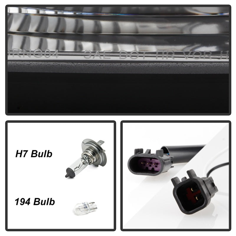 Spyder 04-06 Dodge Durango Projector Headlights - Chrome PRO-YD-DDU04-LB-C 5086594