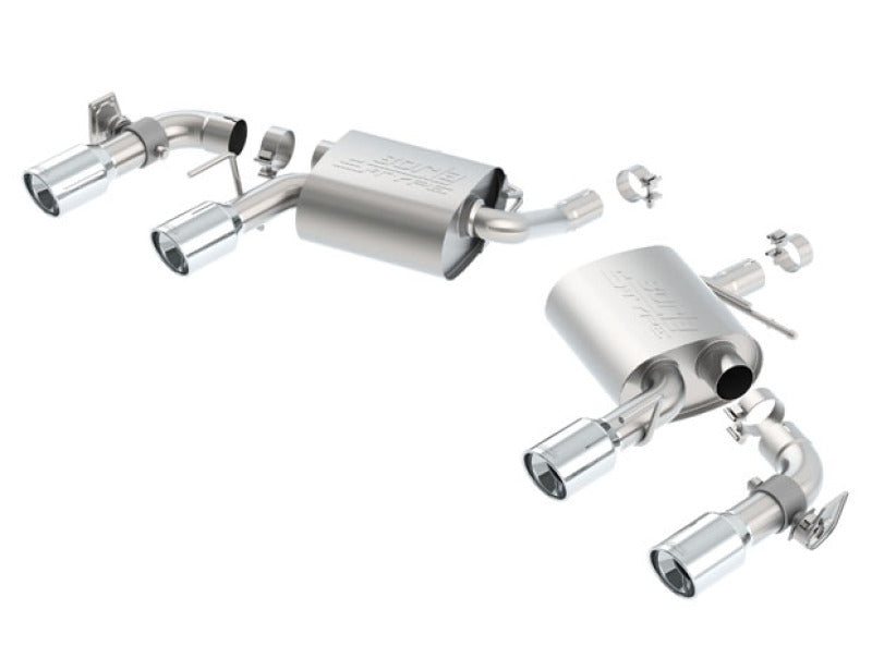 FR SPORT Borla 2016 Chevy Camaro V6 AT/MT S-Type Rear Section Exhaust w/ Dual Mode Valves 11930