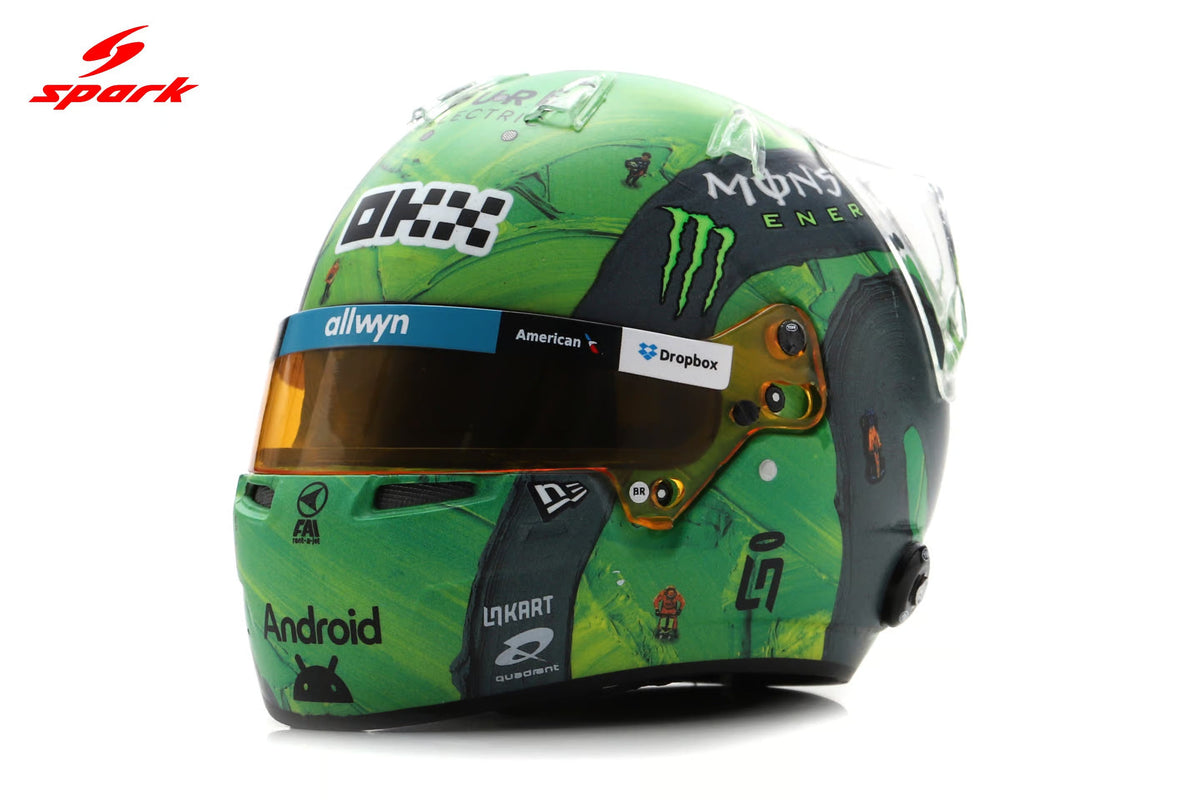 STM Diecast Spark-Model Mclaren F1 Team MCL39 L. Norris Helmet Las Vegas 2025 1:5 - View 7