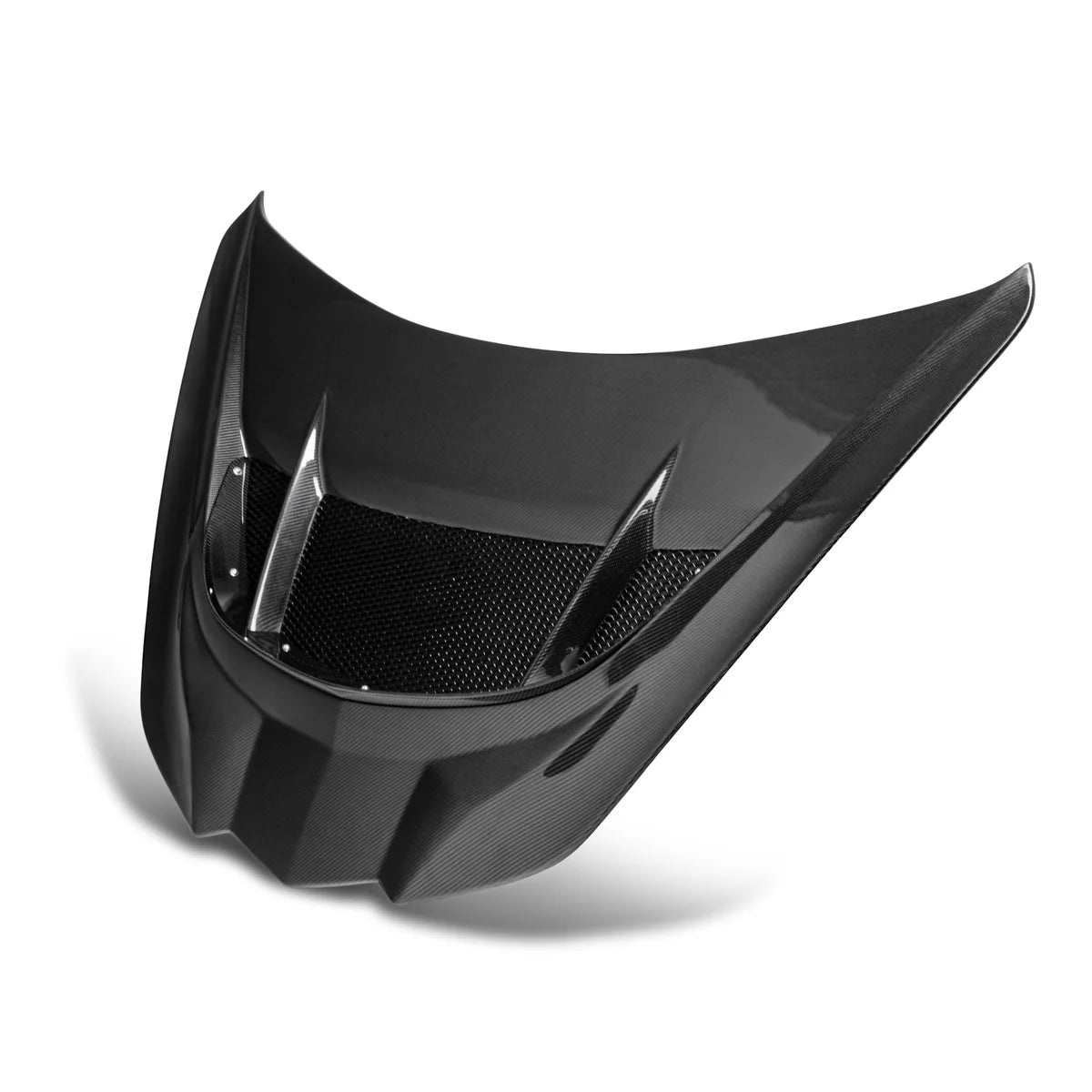 C8 ZR1 Replica Hood | 2020+ Corvette C8 ZR1 Style Hood (Double Sided Carbon Fiber 2pc Hood For Stingray/Z06/E-Ray)