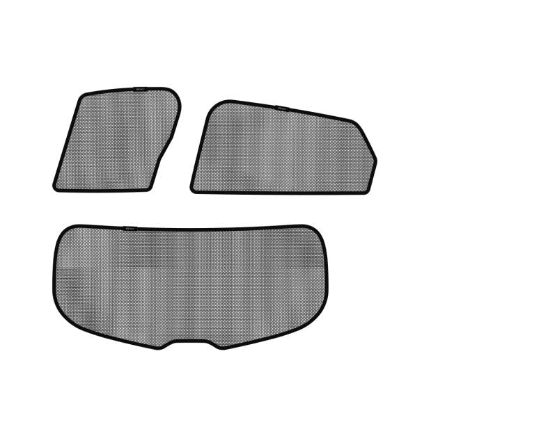 FR SPORT 3D MAXpider 2016-2018 Mazda CX-3 Black Sun Shades - Complete Set S1MZ0510