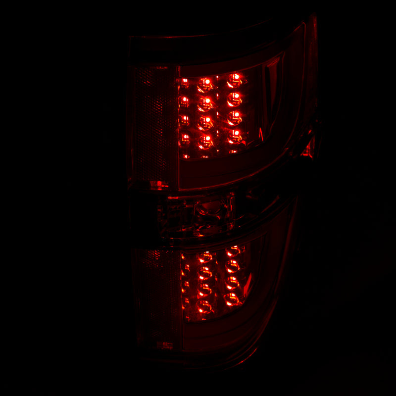 Anzo 2009-2013 Ford F-150 LED Taillights Chrome